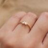Merriment Baubles Elle Ring Image. Elle ring on finger image. Affordable Jewelry Philippines