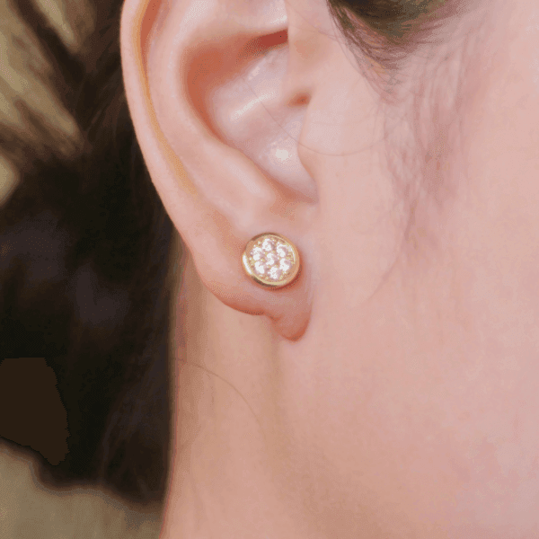 Harmony stud earrings gold earrings dainty earrings minimalist gold earrings for teens and girlfriend. Affordable Jewelry Philippines