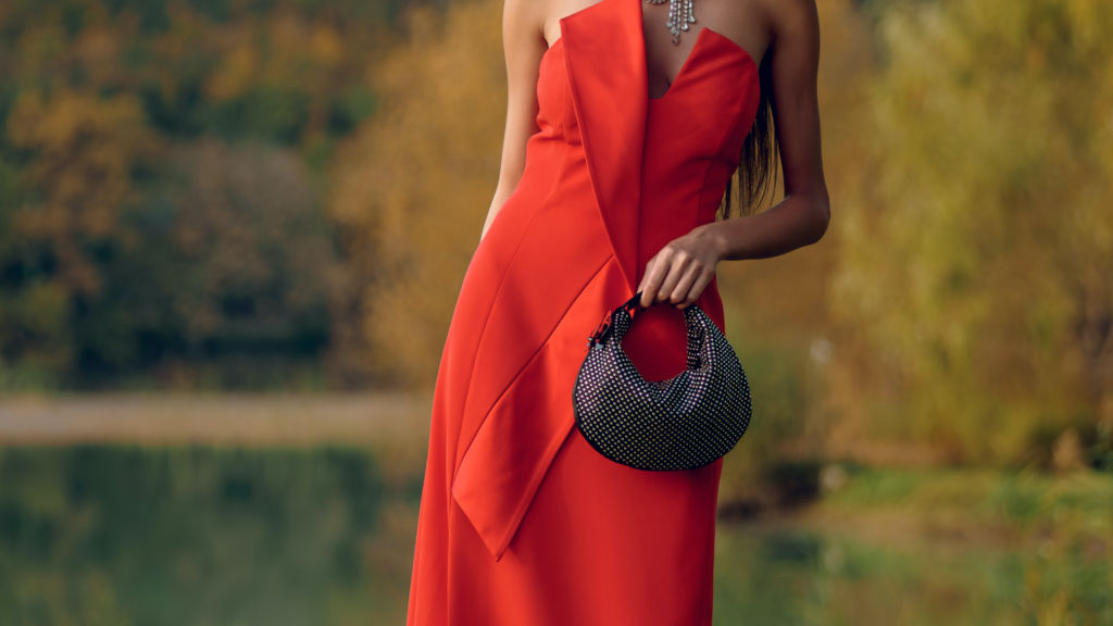 What Jewelry to Wear with a Red Dress: A Style Guide. Image Source: Canva