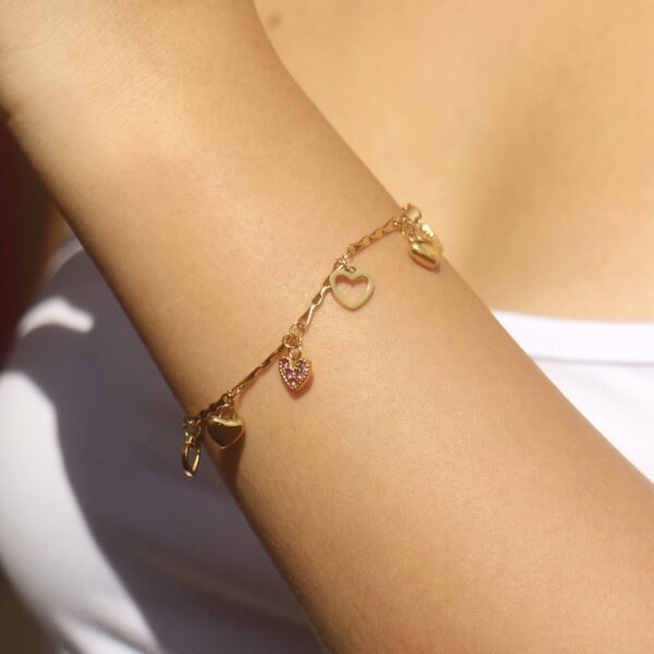 Lily Mini Charm Bracelet - Image 4